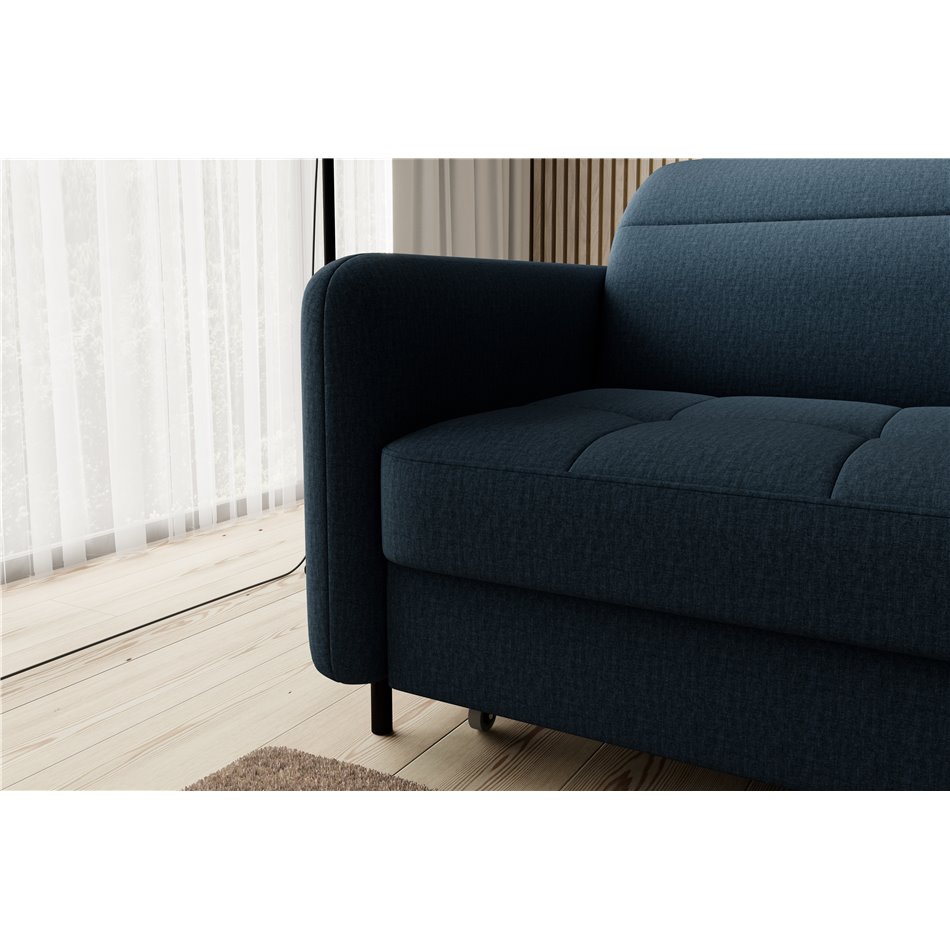 Corner sofa Elgomsi R, Manhattan 40, blue, H100x228x165