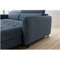 Corner sofa Elgomsi R, Raquel 40, blue, H100x228x165