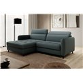Corner sofa Elgomsi L, Manhattan 38, green, H100x228x165