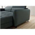 Corner sofa Elgomsi R, Manhattan 38, green, H100x228x165