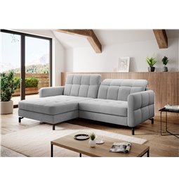 Corner sofa Elorelle L, Paros 05, gray, H105x225x160