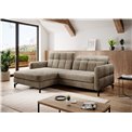 Corner sofa Elorelle L, Monolith 09, light brown, H105x225x160