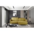 Corner sofa Elorelle R, Solar 45, yellow, H105x225x160