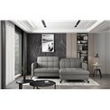 Corner sofa Elorelle R, Solar 80, gray, H105x225x160