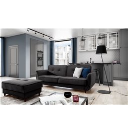 Sofa bed Ellis , Loco 5, gray, H83x220x90