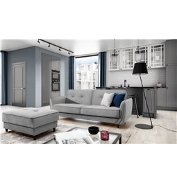 Sofa bed Ellis , Monolith 84, gray, H83x220x90