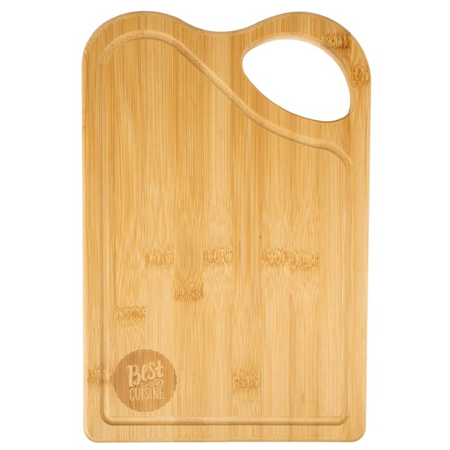 Bamboo cutting board BEST CUISINE, H1.5x33x22cm