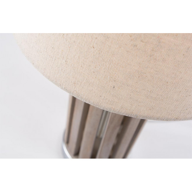 Table lamp Maro, pine wood/metal, E27 40W, H42cm D25cm