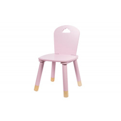 Chair Sweet, pink, H50x26x28cm, seat height 25cm