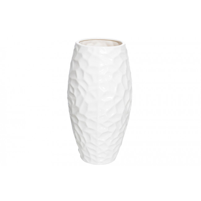 Vase Mercury M, white, H37x19cm