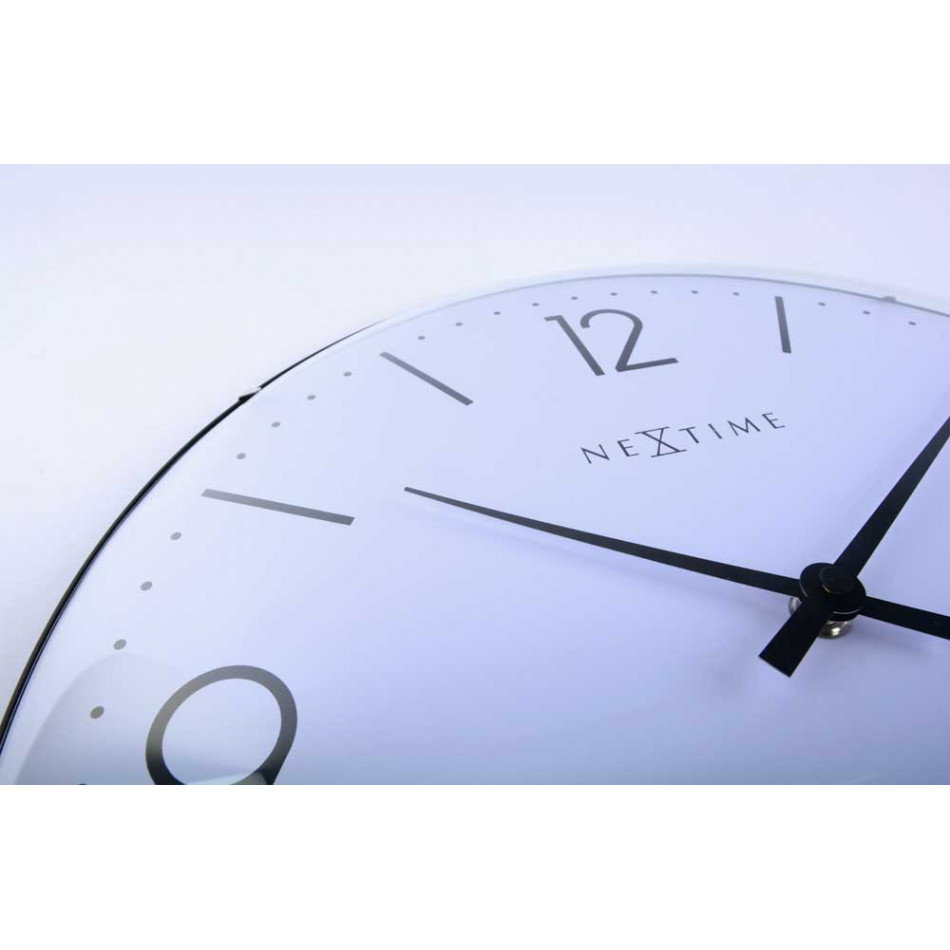 Wall clock Basic Dome, Ø-35cm