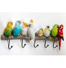 Вешалка для одежды Exotic birds, 24x54x6.5cm