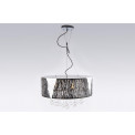 Pendant lamp PASADEN, H-45-110cm, Ø-60cm, E14 3x40W