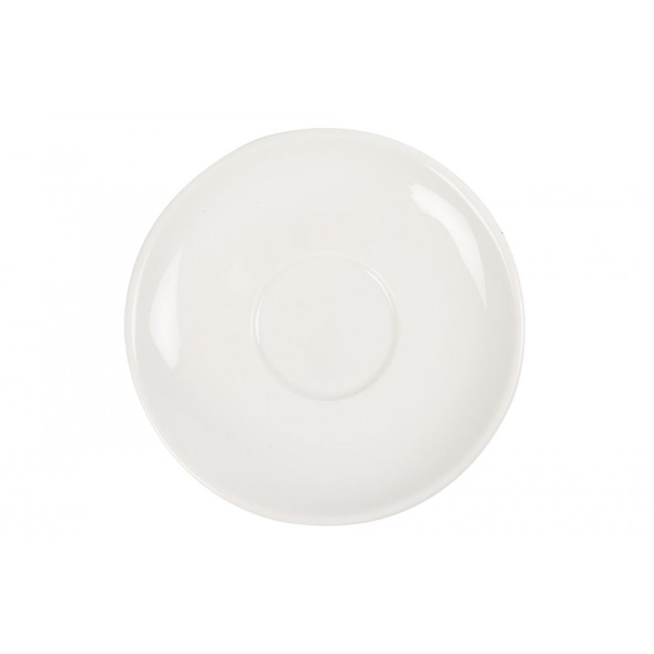 Saucer Celine, white, D-14cm