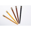 Wooden chopstick set for 5, 22.5cm 