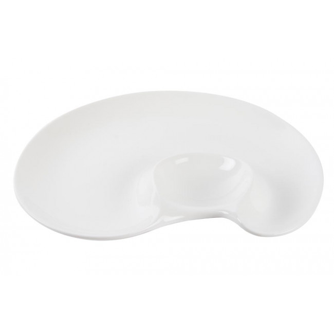 Snack plate, 25.5x22.5x3.4cm