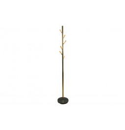 Coat hanger Avenatti, golden, H181cm