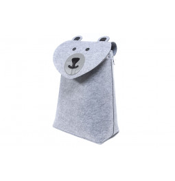 Войлочная корзина Bear, 44x26x55см