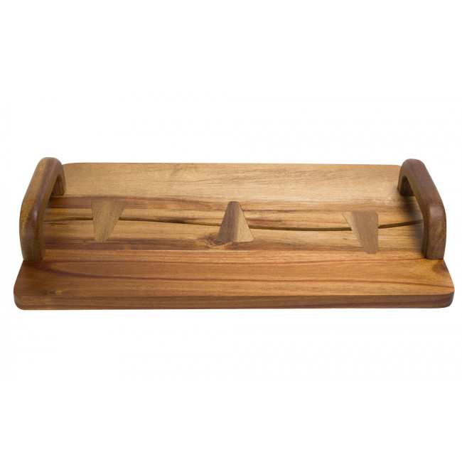 Acacia wood tray Futani, 40x25x6.5cm