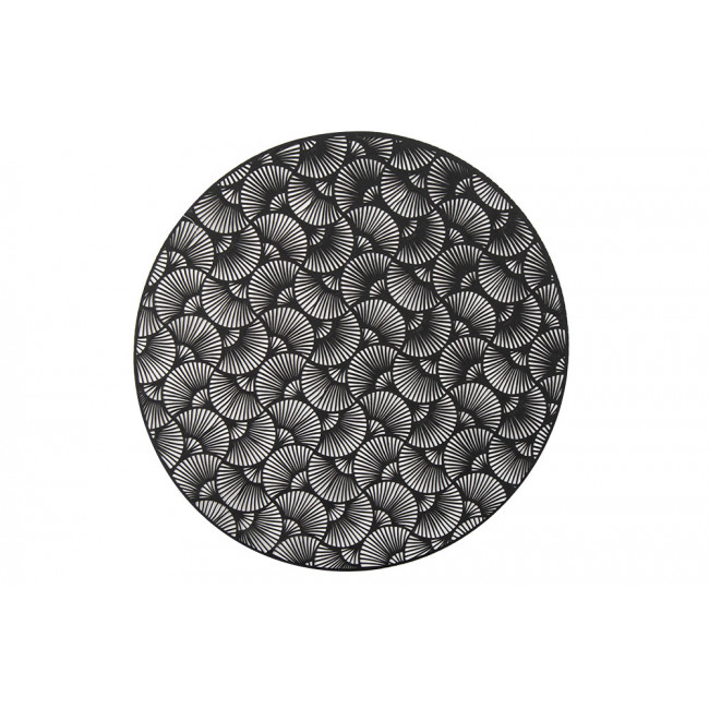 Салфетка под приборы Antillo black, D38cm