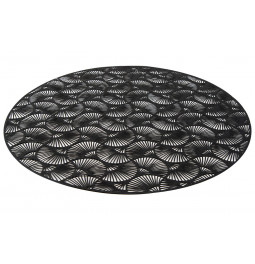 Салфетка под приборы Antillo black, D38cm