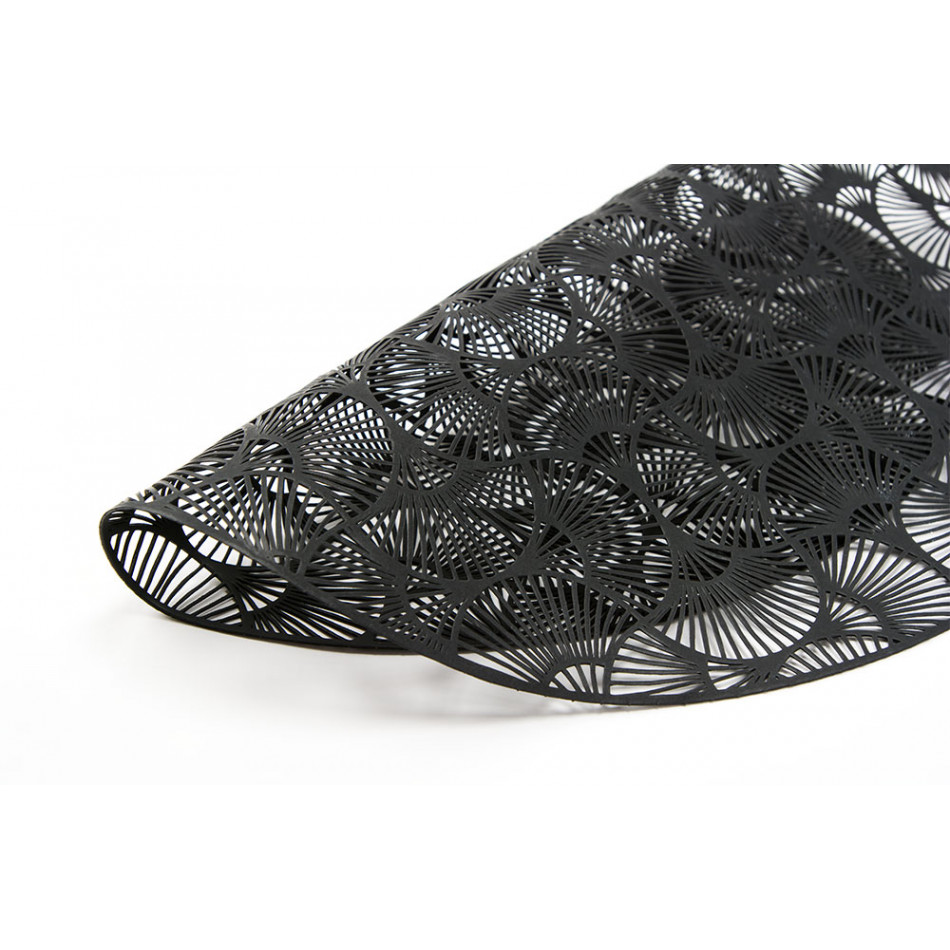 Салфетка под приборы Antillo black, D38cm