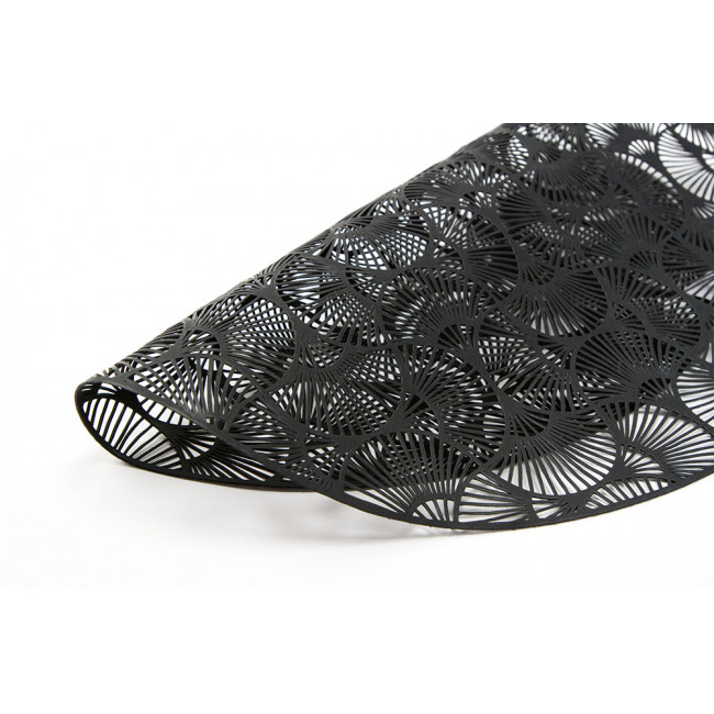 Салфетка под приборы Antillo black, D38cm