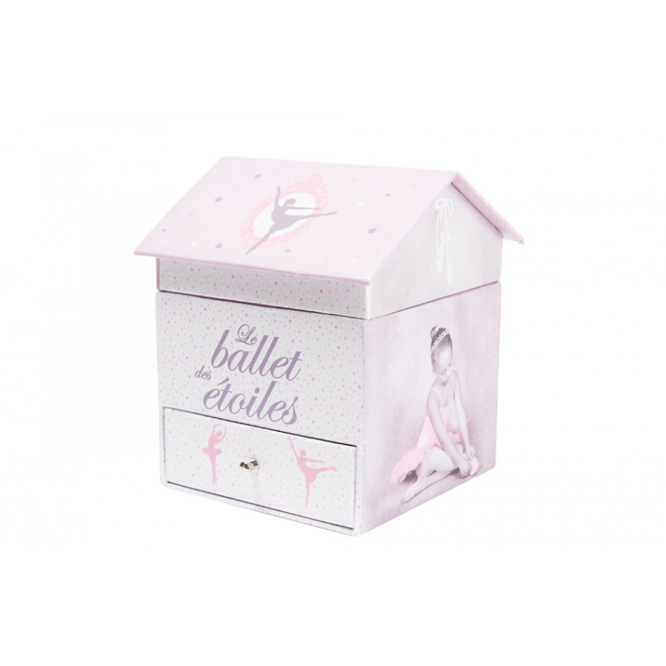 Музыкальная шкатулка Ballerina, H16x14.2x14cm