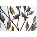 Wall decor Tree with birds, metal, 50x76cm