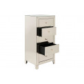 Cabinet Luxury Champagne, 5 drawers, H110x49x41cm