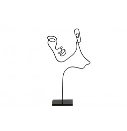 Decorative figure Face Rachel, 11x21.5x40cm 